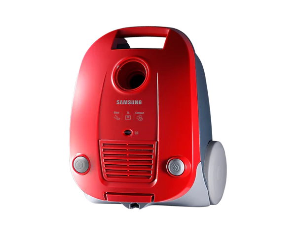 مكنسة سامسونج الكهربائية ذات الكيس 2000 واط – أحمر